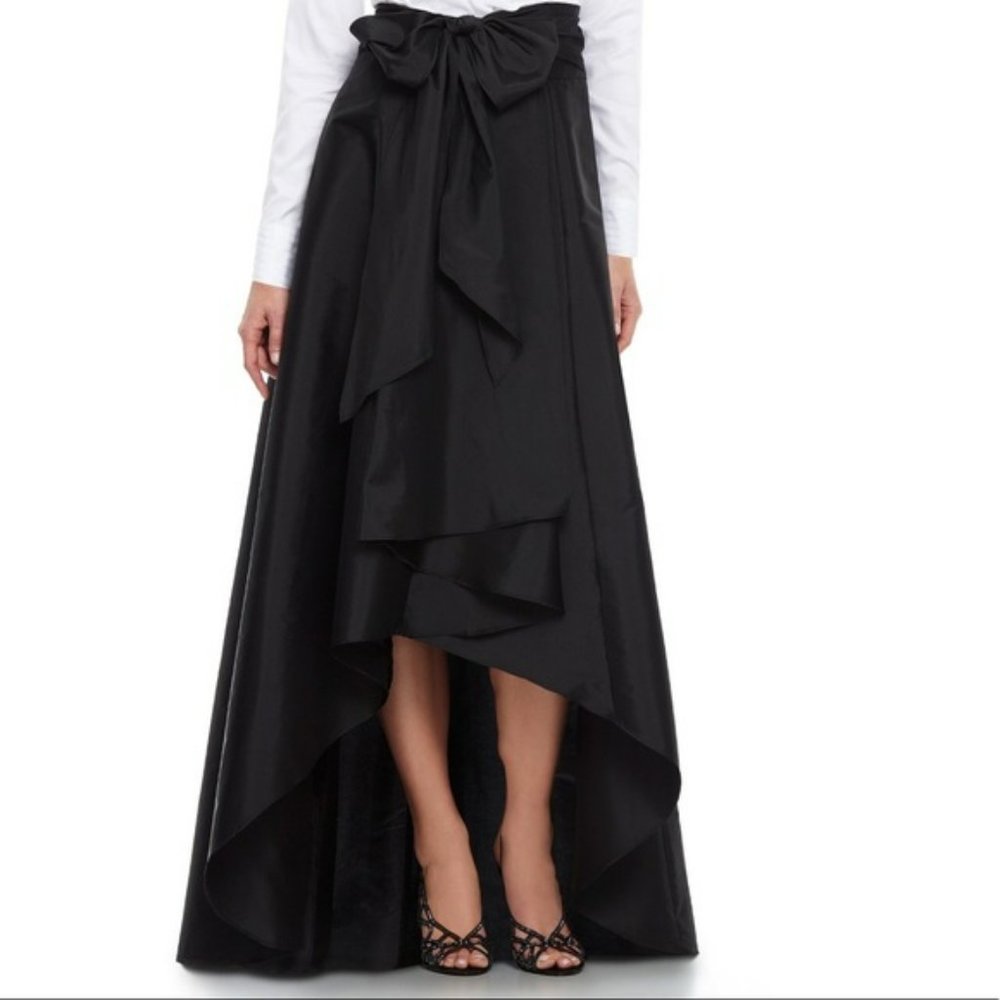 Adrianna paplell high low black skirt size 22W—formal event